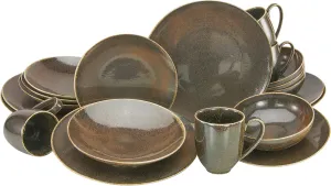 , SHINY series, crockery set, combi service 20 pieces, porcelain