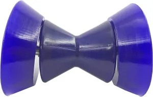 3 Inch 4Inch Boat Trailer Roller Assembly Bow Stop Bell Roller with 1/2 Inch Shaft, 3 Inch Roller fits 3 Inch Bracket, 4 Inch Roller fits 4 Inch Bracket, Polyurethane