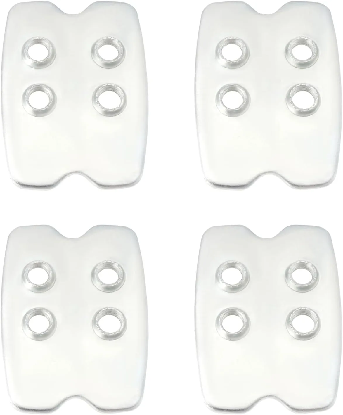 4PCS Cycling Shoes Clips Cleats Compatible with Shimano SPD SM-SH51 SM-SH52 SM-SH55 SM-SH56 29.4x39.3mm Bike Shoes Bike Pedal Cleats