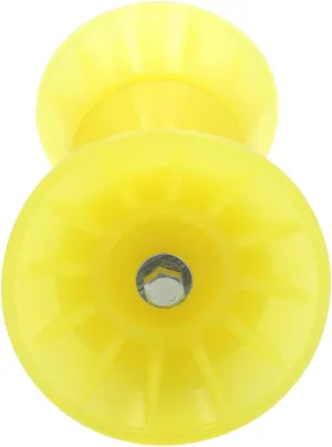 4" Boat Trailer Roller Bow Stop Assembly 1/2" Shaft Non Marking Polyurethane