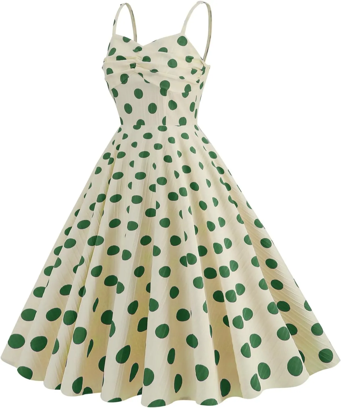 50s Plaid Halter Dresses for Women Vintage Pink Rockabilly Dresses 1950 Polka Dot Swing Dresses Pin Up Knee Length Dress