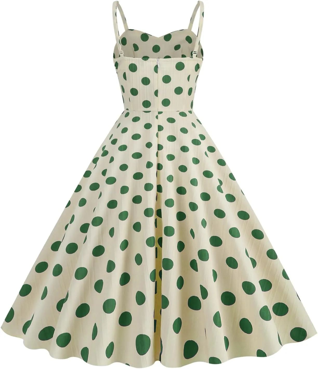 50s Plaid Halter Dresses for Women Vintage Pink Rockabilly Dresses 1950 Polka Dot Swing Dresses Pin Up Knee Length Dress