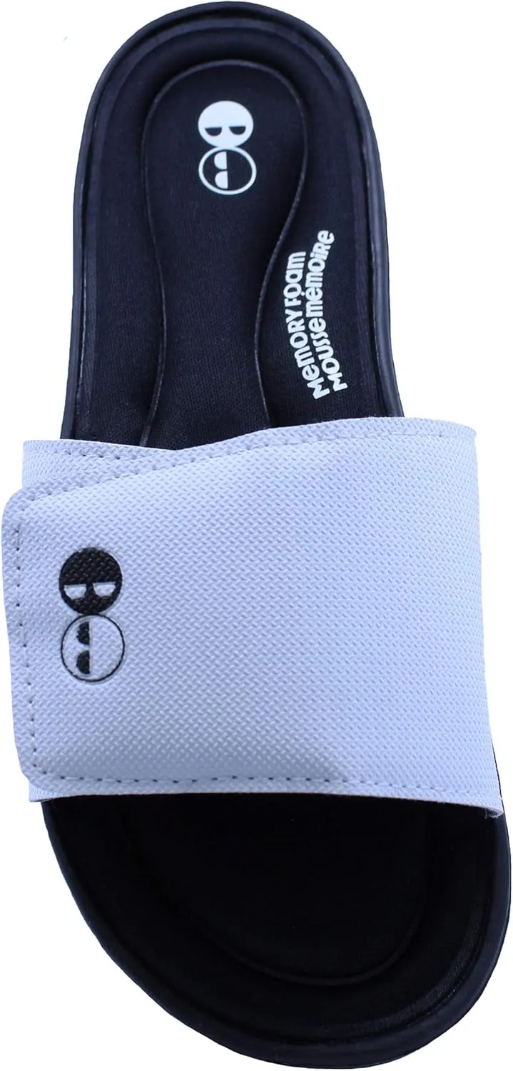 B-W Women's Memory Foam Slide Sandal