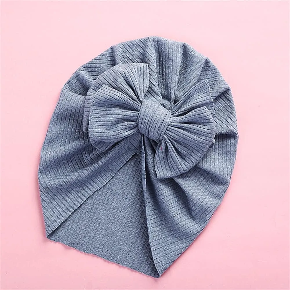 Baby Turban Newborn Baby Girl Hospital Hat Nursery Beanie Headwrap Bohemia Donuts Cap