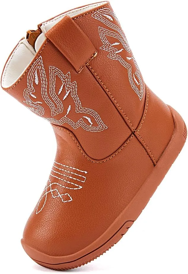 BMCiTYBM Baby Boys Girls Boots Infant Shoes First Walking Booties for All Seasons for 6 9 12 15 18 24 Months