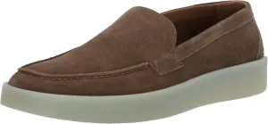 BOSS Men's Suede Loafer with Rubber Sole