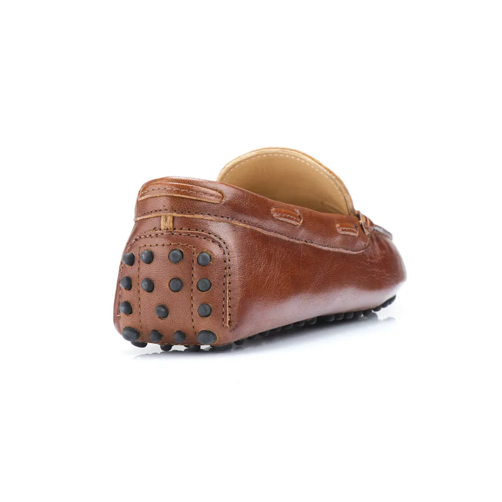 Chestnut Shrunken Baby Calf Leather With Tassel