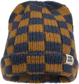 Clakllie Checkered Beanie for Women Men Slouchy Beanies Warm Knitted Hats Winter Skiing Hats Daily Cuffed Watch Skullcap