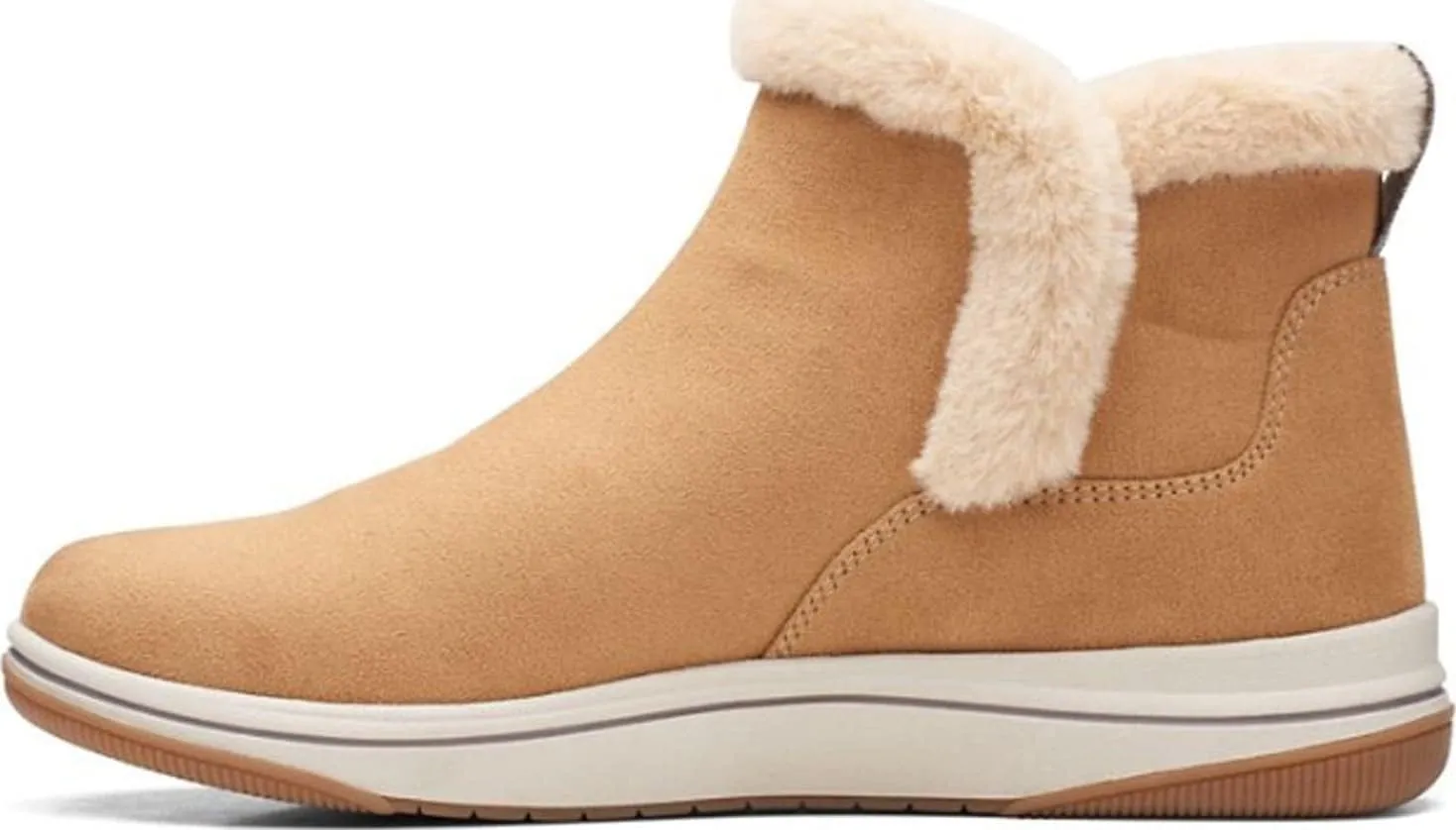 Clarks Women's Breeze Fur Ankle Boot
