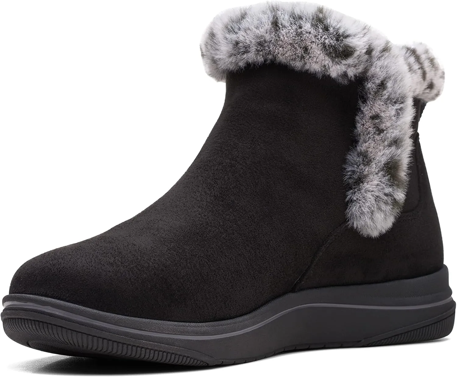 Clarks Women's Breeze Fur Ankle Boot