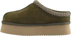 Corkys Footwear Pillow Talk 1.75-Inch Platform Slippers, Faux Fur Lining, Cozy Indoor/Outdoor Footwear for Fall & Winter