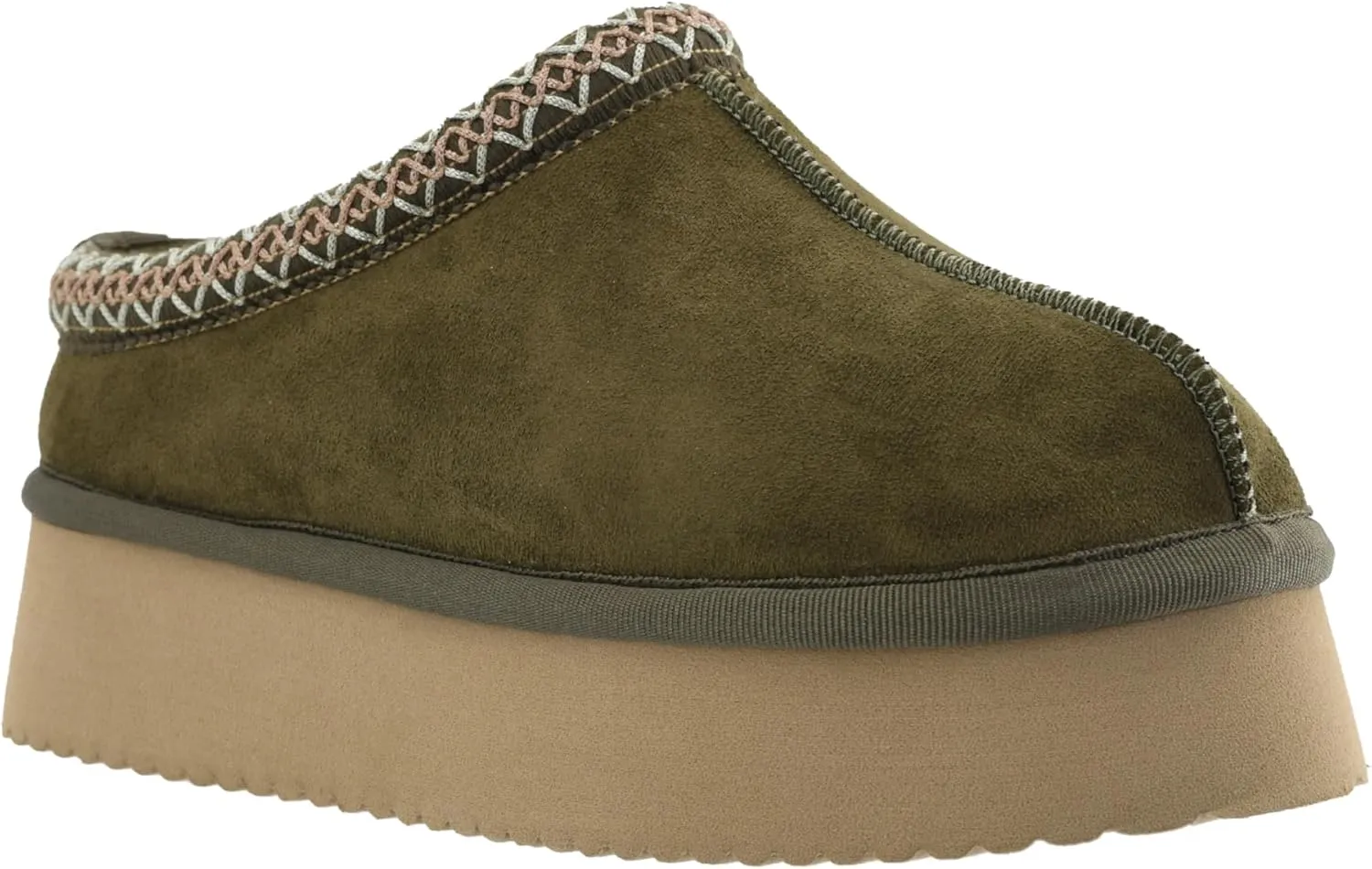 Corkys Footwear Pillow Talk 1.75-Inch Platform Slippers, Faux Fur Lining, Cozy Indoor/Outdoor Footwear for Fall & Winter