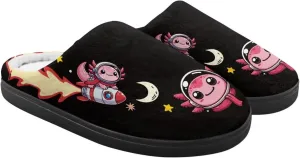 Cute Kids Slippers for Boys and Girls, Soft Warm Home Slippers for Winter, Anti-Slip Closed Toe Fuzzy Slippers