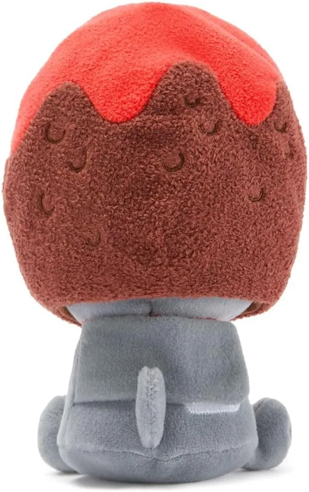 DISNEY STORE Official Mini Mix-Its Plushies – Tramp - Cute Stuffed Animals - Mix & Match Detachable Hats - Hook and Loop Strap - Plush Toys for Kids and Collectors, 7 Inch