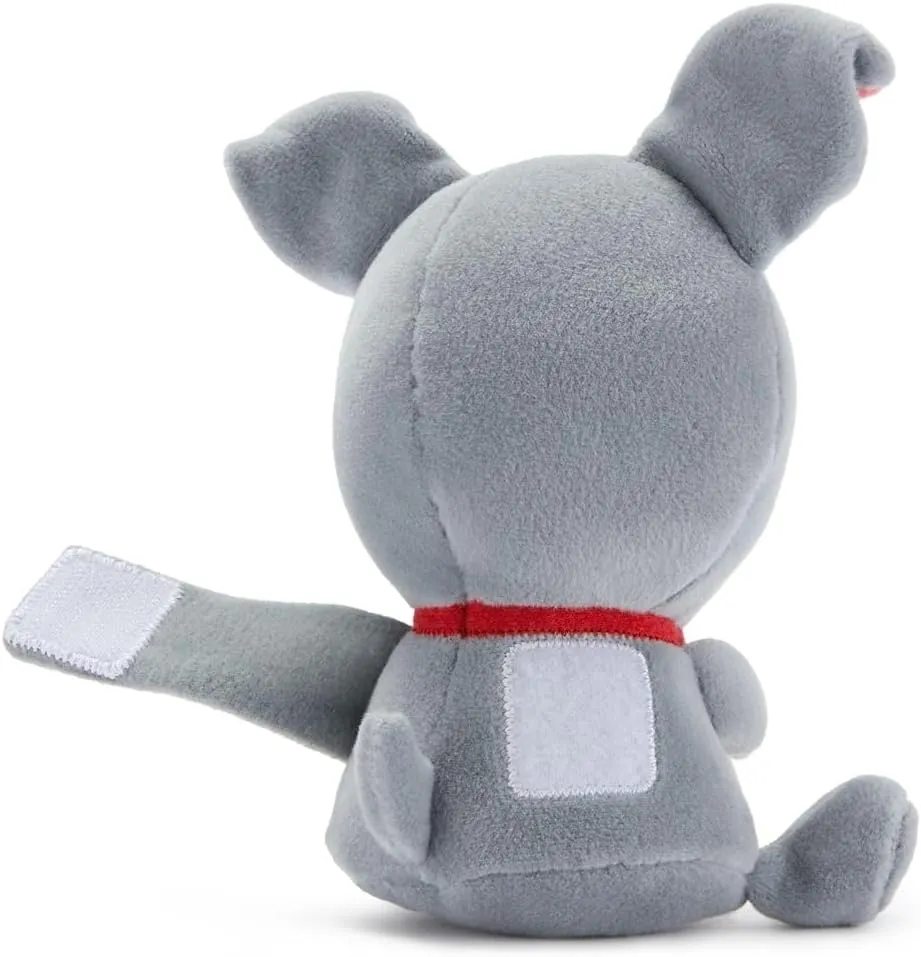 DISNEY STORE Official Mini Mix-Its Plushies – Tramp - Cute Stuffed Animals - Mix & Match Detachable Hats - Hook and Loop Strap - Plush Toys for Kids and Collectors, 7 Inch
