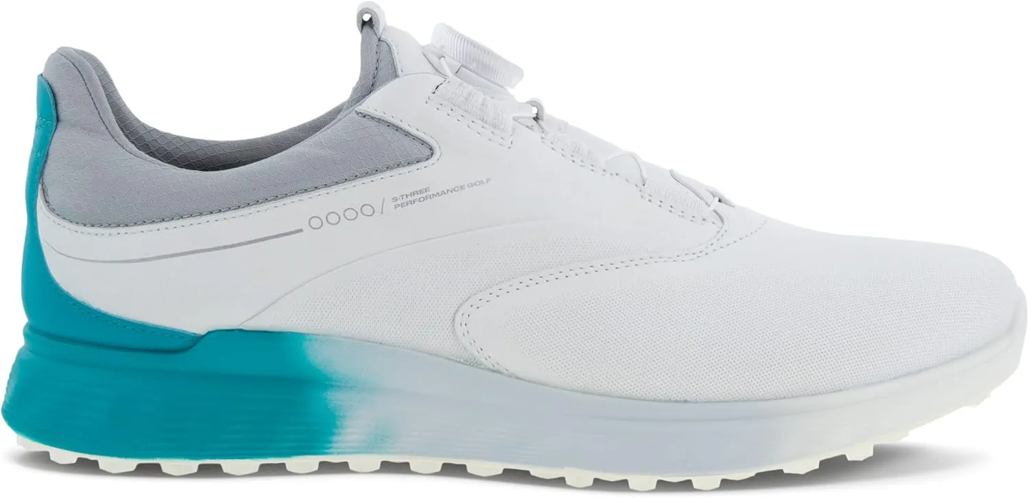 ECCO Men's S-Three Boa Gore-tex Waterproof Hybrid Golf Shoe