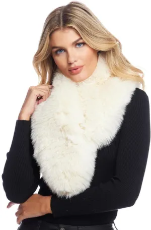 Fabulous-Furs Donna Salyers Fox Faux Fur Chateau Clip Scarf