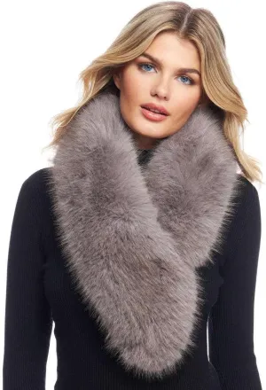 Fabulous-Furs Donna Salyers Fox Faux Fur Chateau Clip Scarf