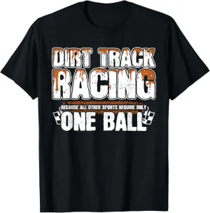 Funny Motocross - Stock Car - Dirt Track Racing T-Shirt