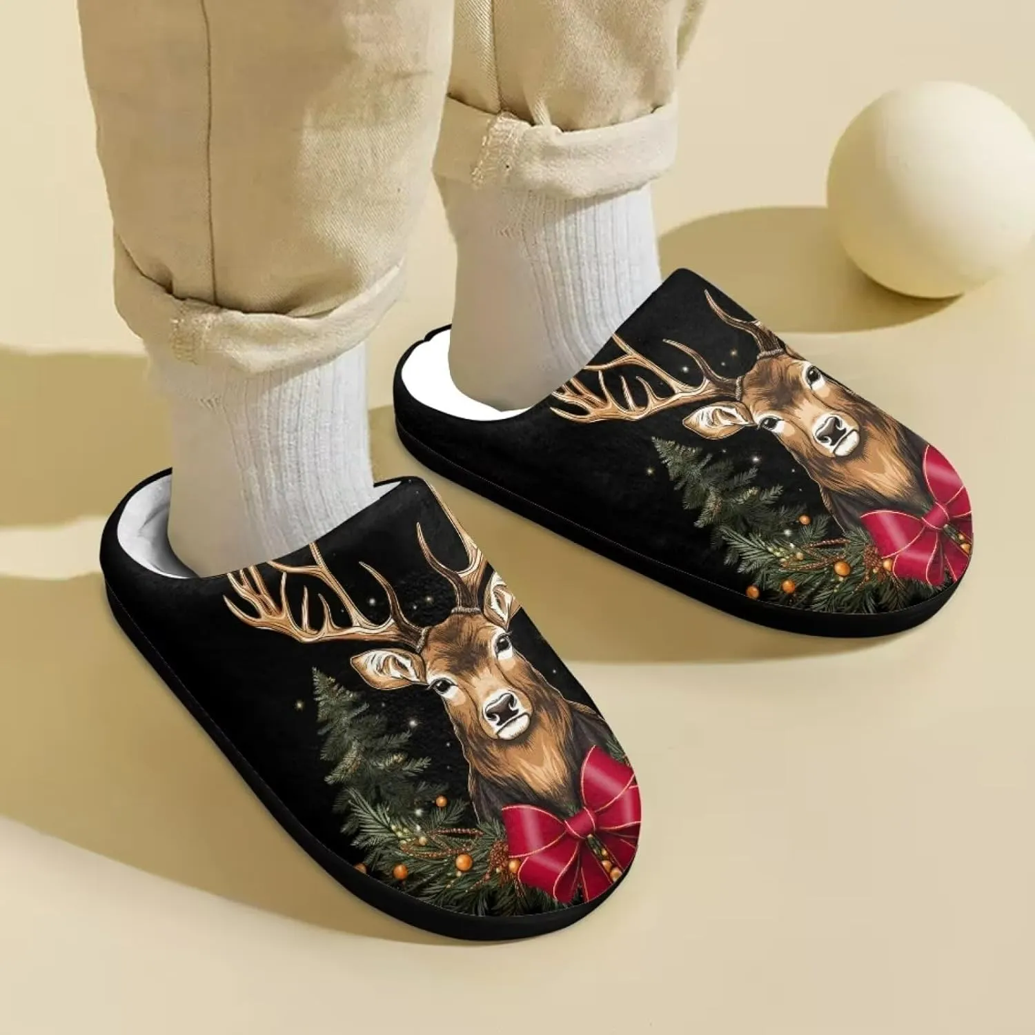 Fuzzy Slippers for Girls Unisex-Child Plush House Shoes Boys Cozy Slippers