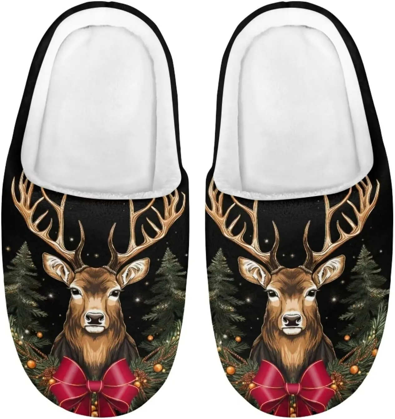 Fuzzy Slippers for Girls Unisex-Child Plush House Shoes Boys Cozy Slippers
