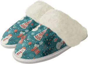 Fuzzy Slippers for Women Cozy Indoor Slippers for Women Fluffy Fur