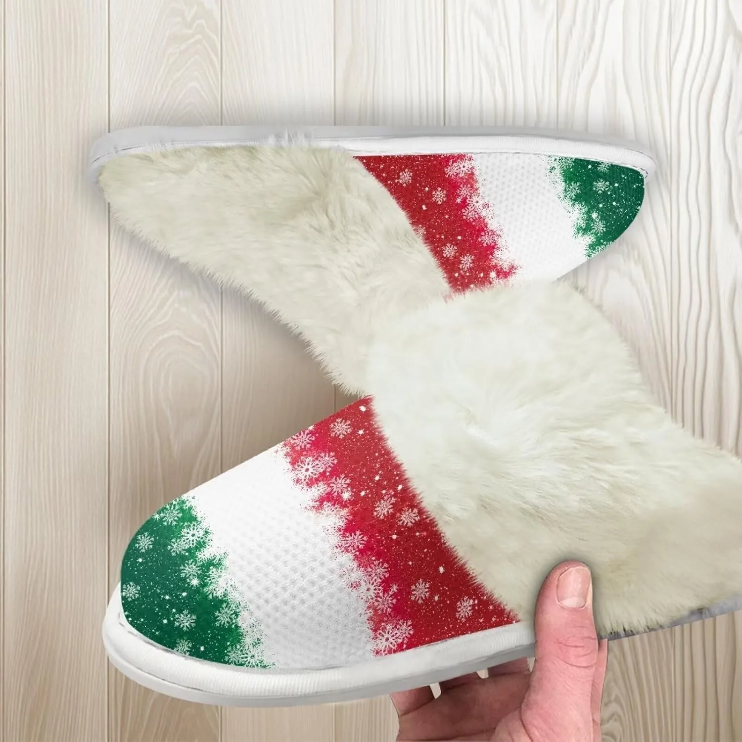 Fuzzy Slippers for Women Cozy Indoor Slippers for Women Fluffy Fur