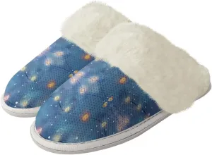 Fuzzy Slippers for Women Cozy Indoor Slippers for Women Fluffy Fur