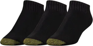 GOLDTOE Men's Ultra Tec Performance No Show Socks, 3-Pairs