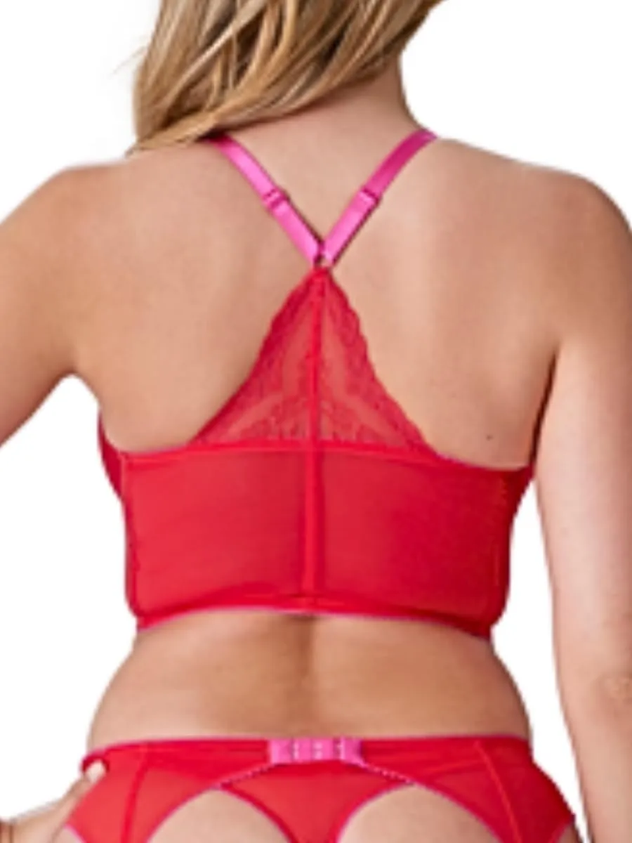 Gossard Women's Superboost Lace Deep V Bralet