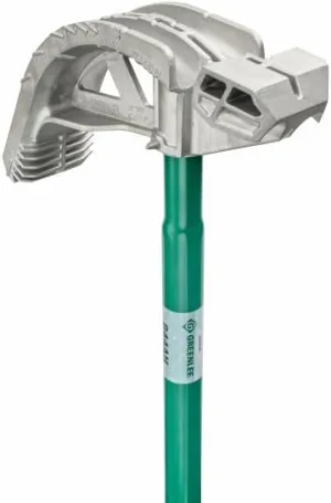 Greenlee 844AH Dual-Shoe Hand Bender w/Handle for ½” and ¾” EMT and ½” Rigid/IMC Conduits