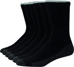 Hanes Men Ultra Cushion FreshIQ Odor Control with Wicking Crew Socks, 6-Pair Pack
