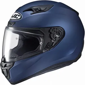 HJC i10 PLUS Solid Natural Motorcycle Helmet, DOT Approved (Semi Flat Metallic Blue, XXX-Large)