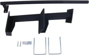 HOLDWELL Dual Step bass Boat Trailer Steps is Designed to fit Most bass Boats and Trailers