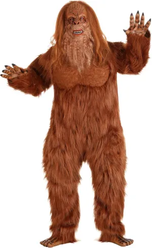 Jack Links Plus Size Sasquatch Costume Bigfoot Mascot Messin With Sasquatch Halloween Costume, Adult Big and Tall Sizes