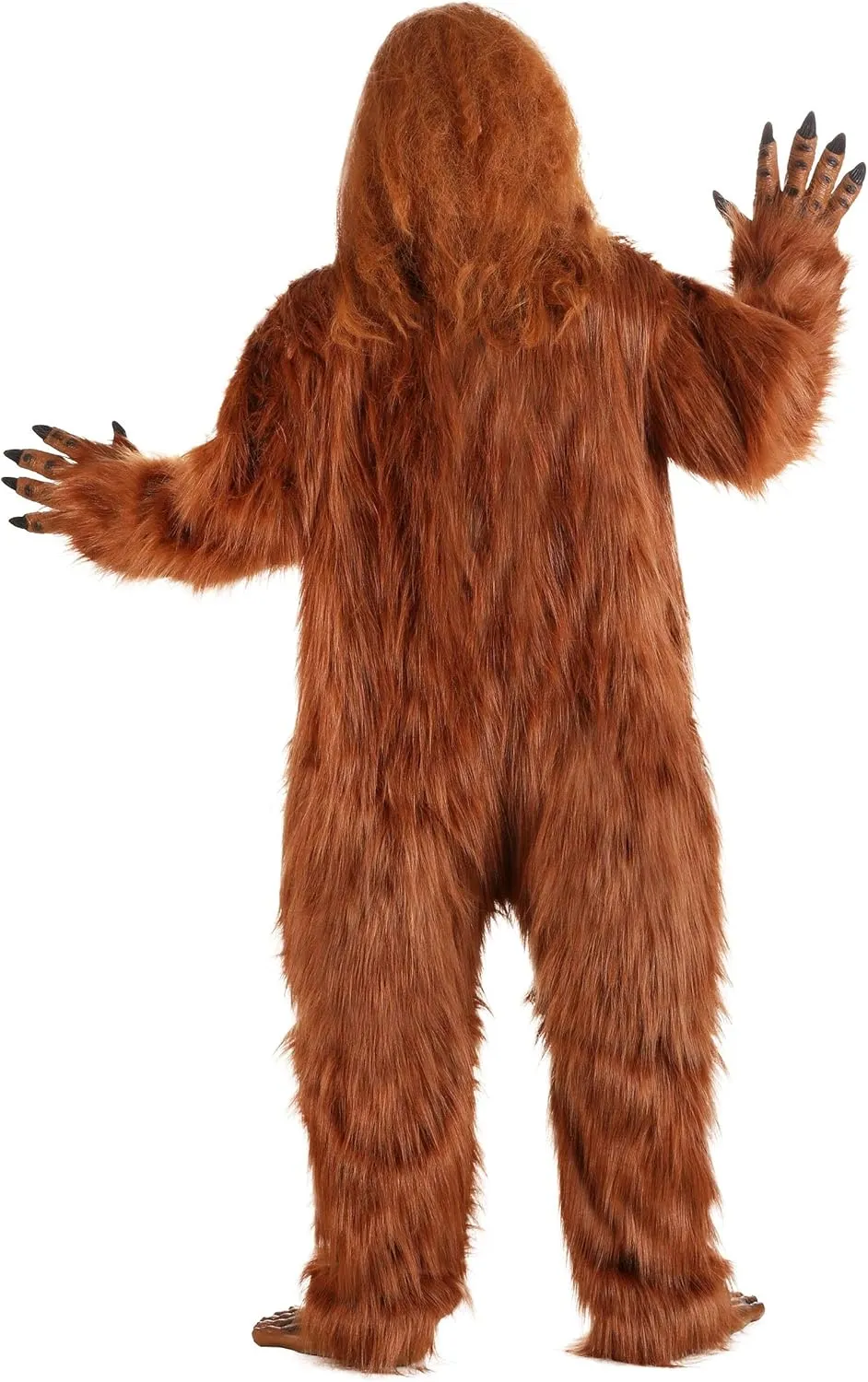Jack Links Plus Size Sasquatch Costume Bigfoot Mascot Messin With Sasquatch Halloween Costume, Adult Big and Tall Sizes