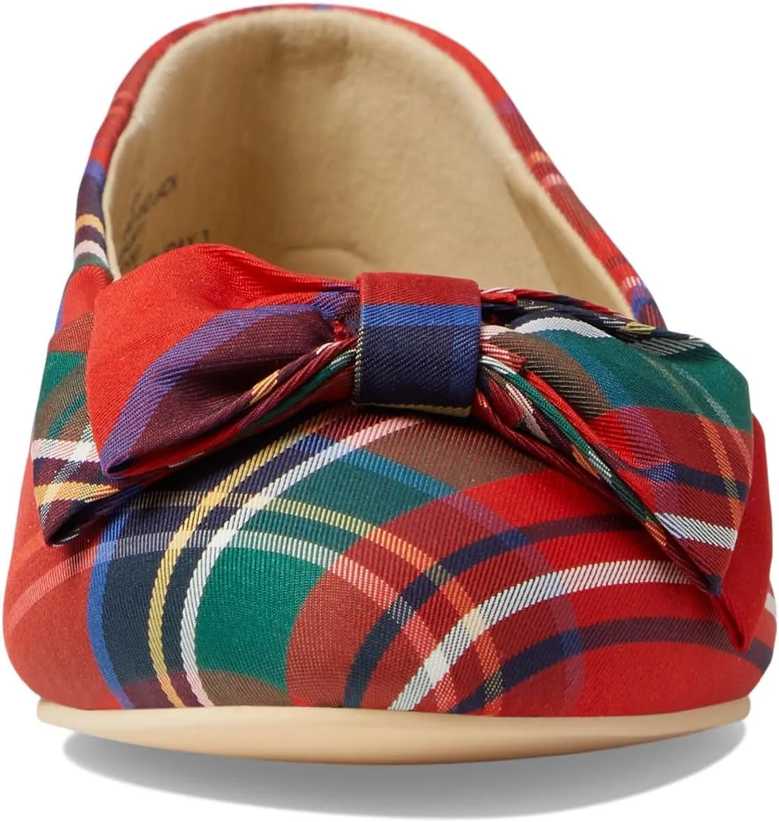 Janie and Jack Girl's Plaid Bow Flat (Toddler/Little Kid/Big Kid)