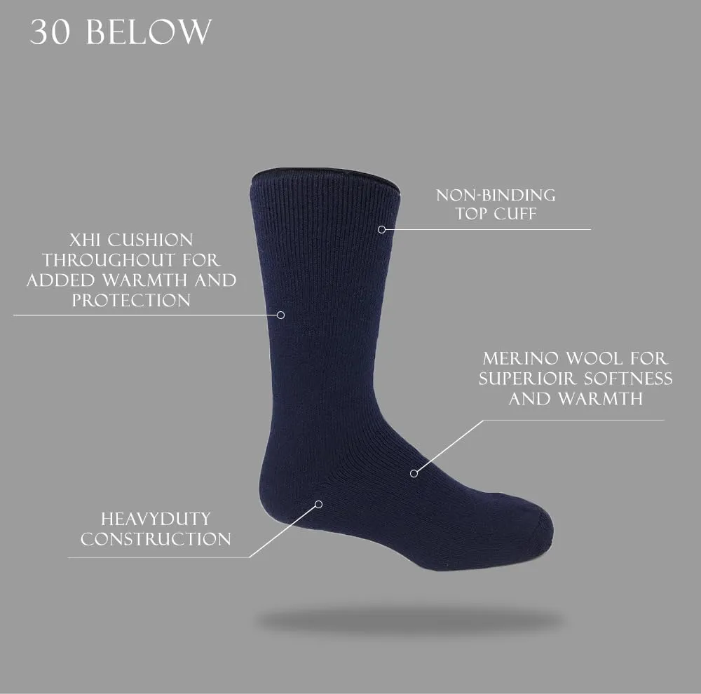 J.B. Field's Icelandic 30 Below Classic 70% Merino Wool Thermal Sock