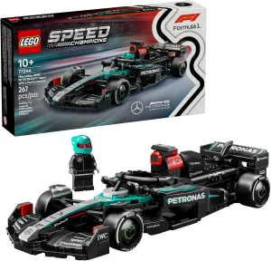 LEGO Speed Champions Mercedes-AMG F1 W15 Race Car Toy - Building Set for Kids, Boys & Girls, Ages 10  - Toy Car for F1 Fans - Gift Idea for Birthday - 77244