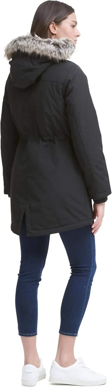 Levi's Women's Faux Fur Lined Hooded Parka Jacket