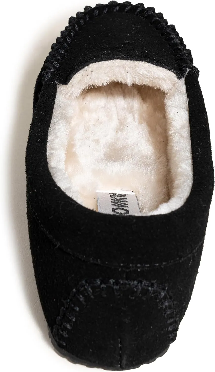 Minnetonka Cosi Venetian – Cozy Indoor Slippers for Women with Durable Rubber Hard Sole Design, Genuine Suede and Soft Pile Lining