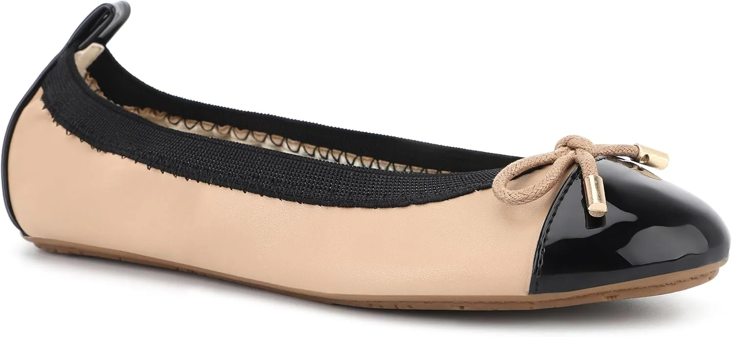 Miss Samantha Ballet Flat in Red Plaid - Kids