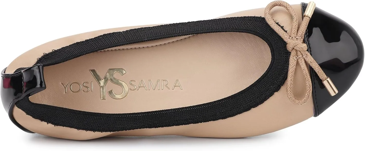 Miss Samantha Ballet Flat in Red Plaid - Kids