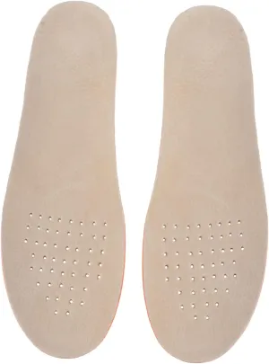 Mobestech Pig Skin Shoe Cushion for Women Men Height Increase Insoles Taller Pads Size l
