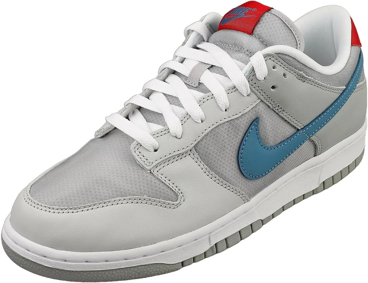 Nike Dunk Low Men's Shoes (HF0391-001, Metallic Silver/Neutral Grey/Flat Silver/Aegean Storm) Size 8