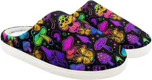 Plush House Shoes Boys Slippers Indoor Slipper for Winter Fuzzy Slippers for Girls Unisex-Child