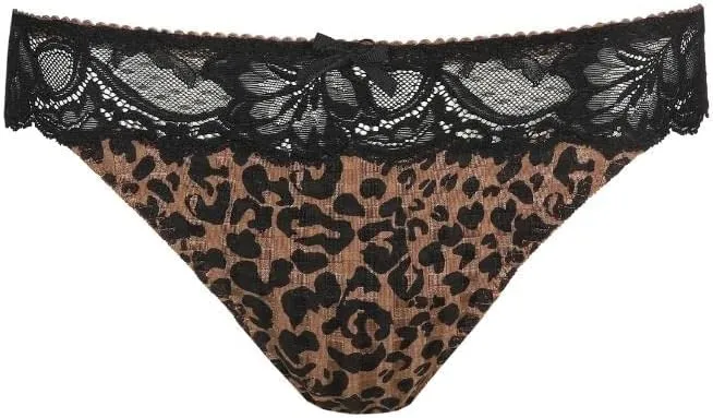 PrimaDonna Women's 066-2125 Madison Lace Trim Thong