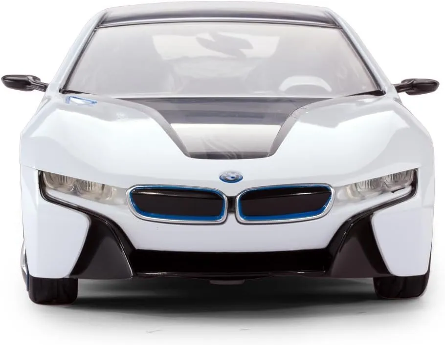 RASTAR BMW Toy Car, 1:14 BMW i8 Remote Control Car | BMW RC Car, Fully Transparent/Interior Light