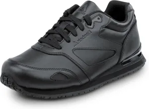 Reebok Work Prelaris, Black, Women's, Jogger Style Slip Resistant Soft Toe Work Shoe (5.5 M)