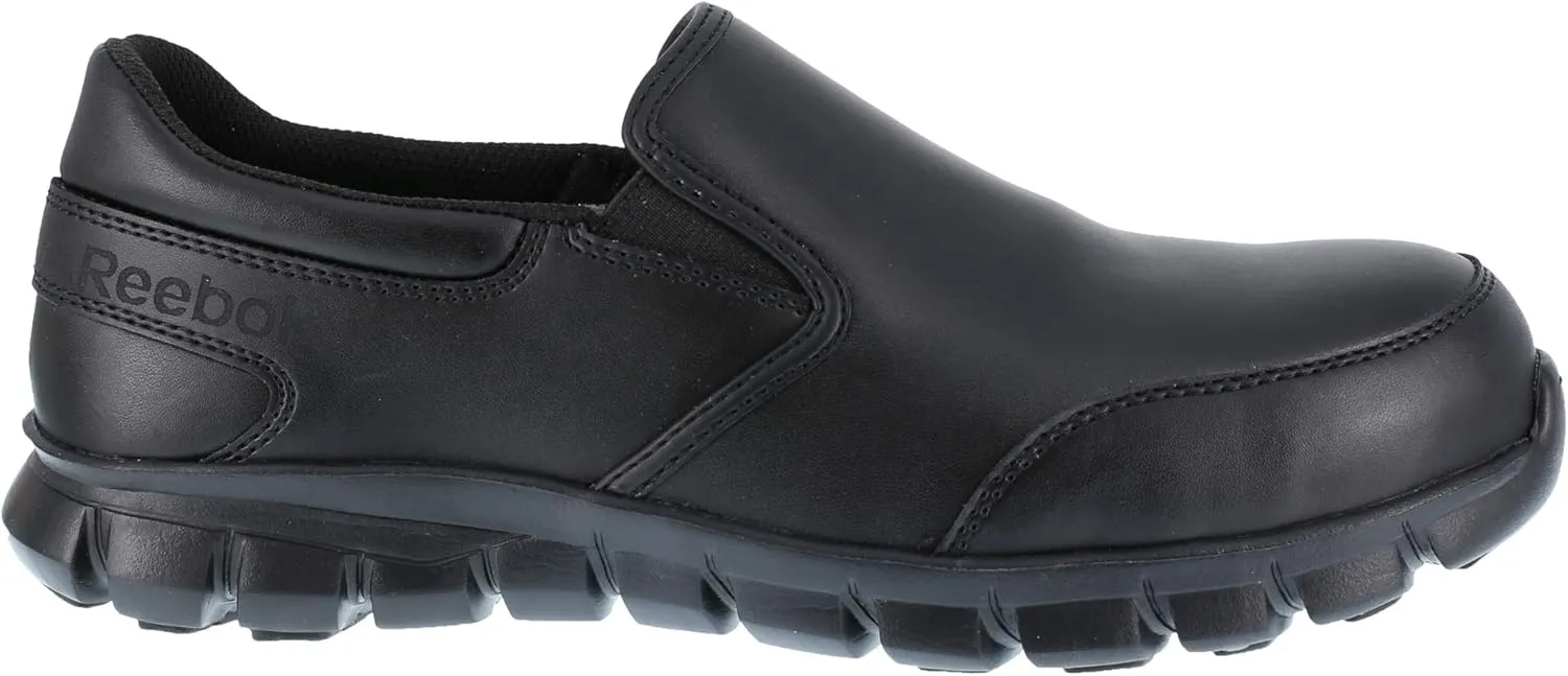 Reebok Work Women's Sublite Cushion Comp Toe Athletic Work Black - 6.5 Medium